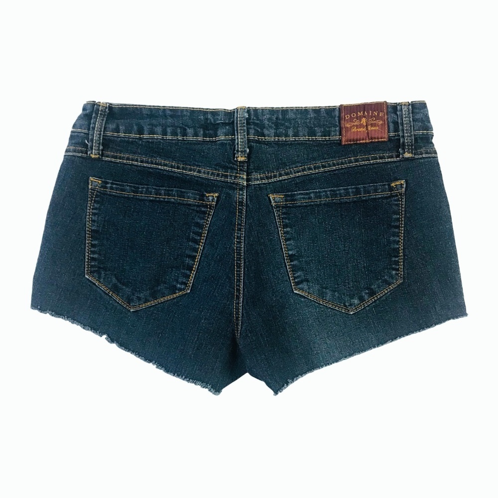 Domaine Brand Cut-off Shorts​